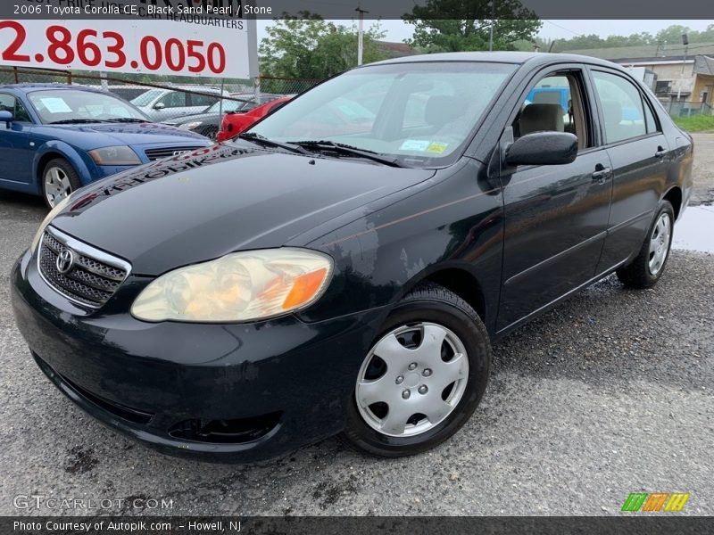 Black Sand Pearl / Stone 2006 Toyota Corolla CE