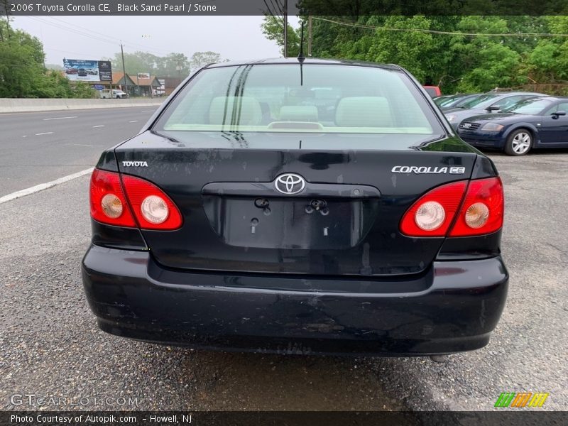 Black Sand Pearl / Stone 2006 Toyota Corolla CE