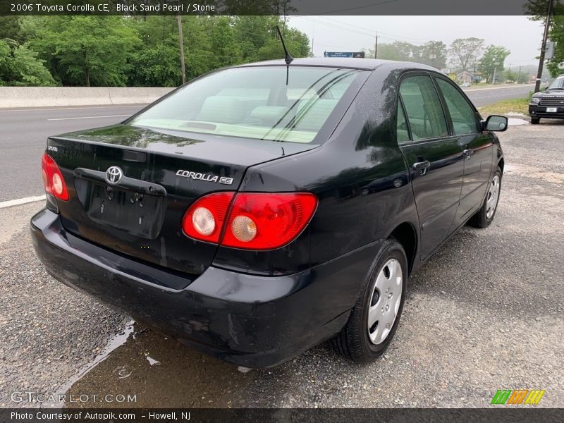 Black Sand Pearl / Stone 2006 Toyota Corolla CE