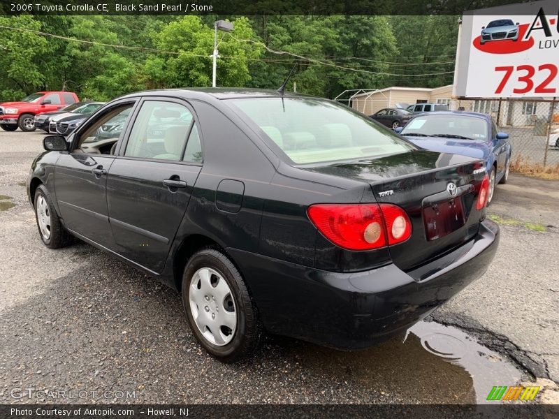 Black Sand Pearl / Stone 2006 Toyota Corolla CE