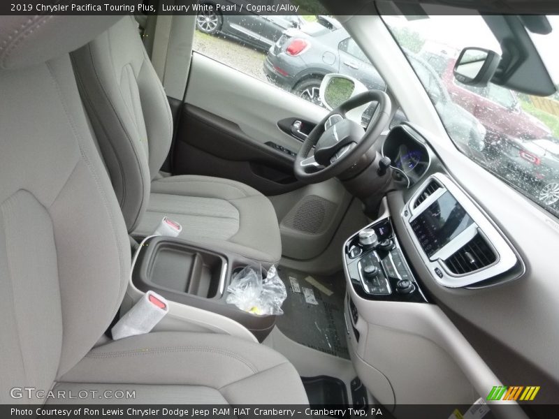 Luxury White Pearl / Cognac/Alloy 2019 Chrysler Pacifica Touring Plus