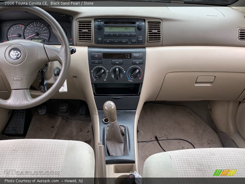 Black Sand Pearl / Stone 2006 Toyota Corolla CE