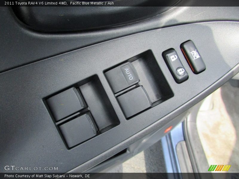 Pacific Blue Metallic / Ash 2011 Toyota RAV4 V6 Limited 4WD
