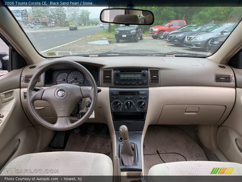 Black Sand Pearl / Stone 2006 Toyota Corolla CE