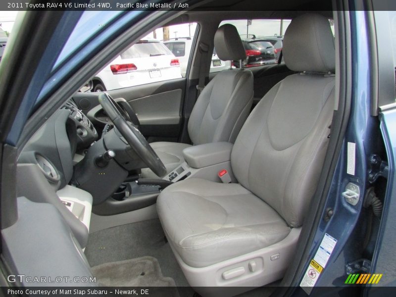 Pacific Blue Metallic / Ash 2011 Toyota RAV4 V6 Limited 4WD