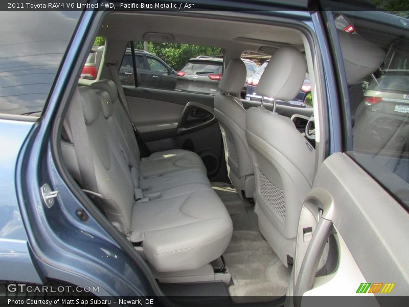 Pacific Blue Metallic / Ash 2011 Toyota RAV4 V6 Limited 4WD