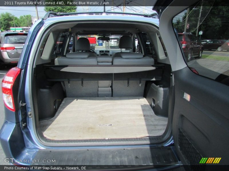 Pacific Blue Metallic / Ash 2011 Toyota RAV4 V6 Limited 4WD