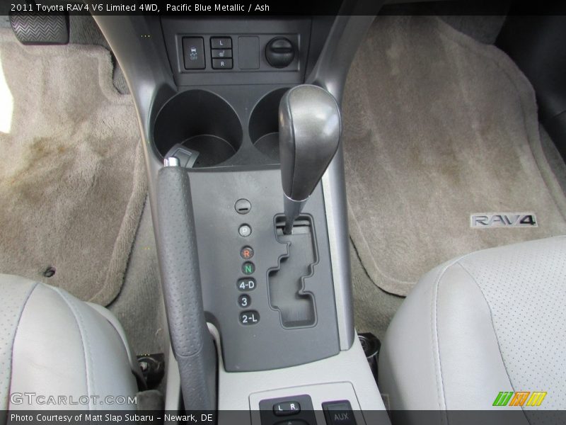 Pacific Blue Metallic / Ash 2011 Toyota RAV4 V6 Limited 4WD