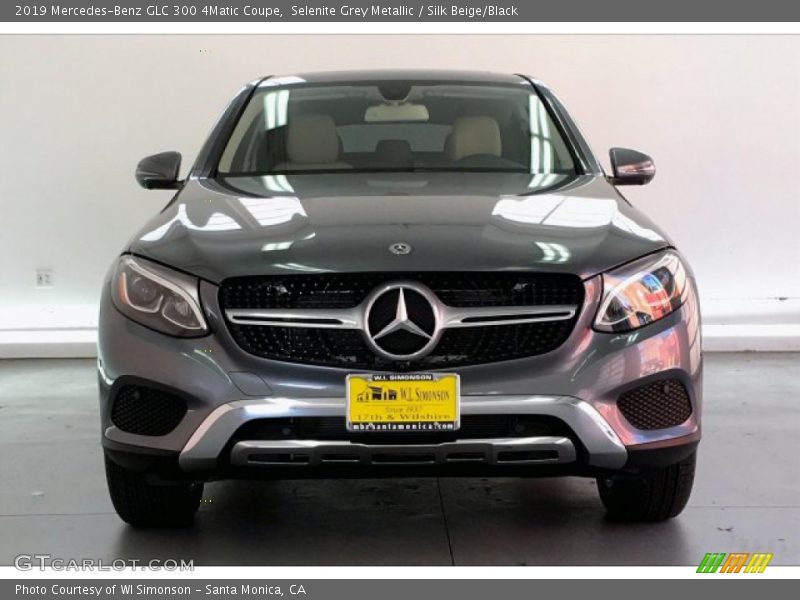 Selenite Grey Metallic / Silk Beige/Black 2019 Mercedes-Benz GLC 300 4Matic Coupe
