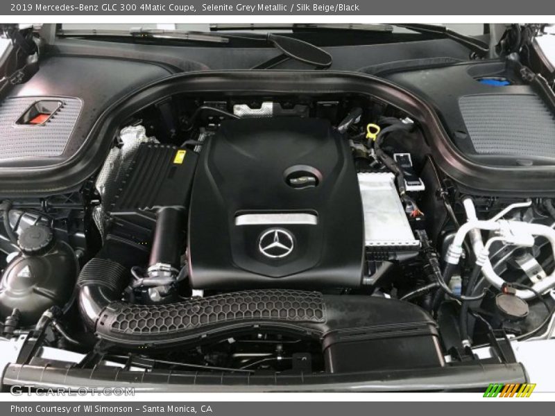 Selenite Grey Metallic / Silk Beige/Black 2019 Mercedes-Benz GLC 300 4Matic Coupe