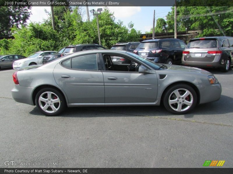 Shadow Gray Metallic / Ebony 2008 Pontiac Grand Prix GXP Sedan