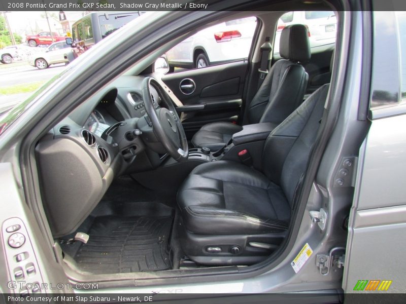 Shadow Gray Metallic / Ebony 2008 Pontiac Grand Prix GXP Sedan