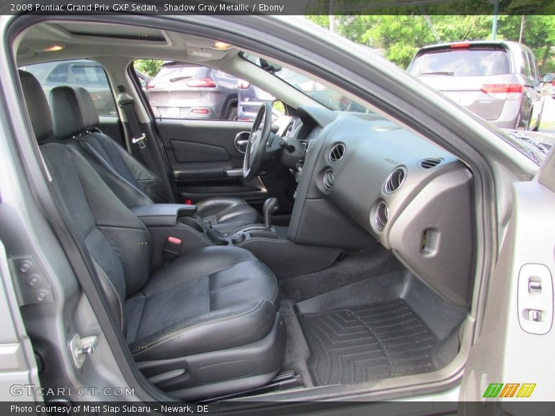 Shadow Gray Metallic / Ebony 2008 Pontiac Grand Prix GXP Sedan