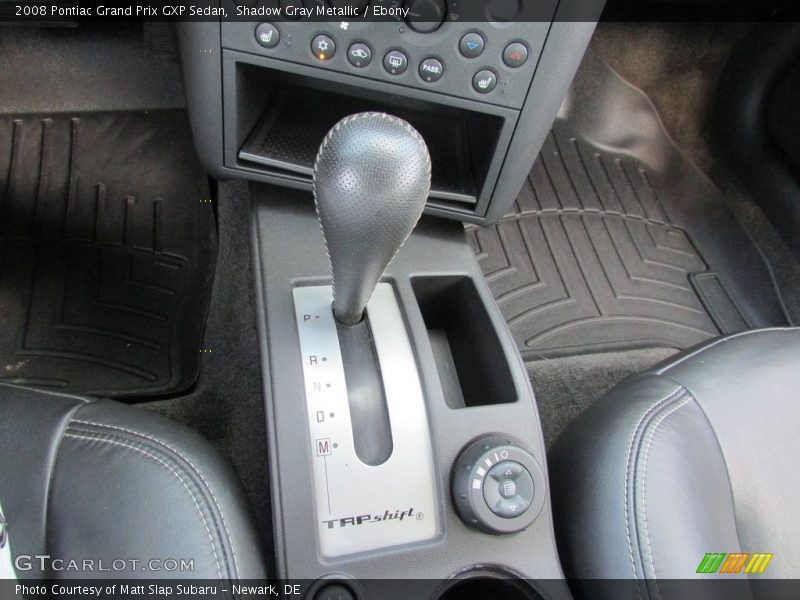 Shadow Gray Metallic / Ebony 2008 Pontiac Grand Prix GXP Sedan