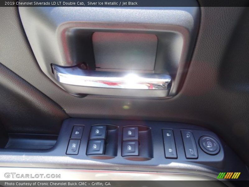 Silver Ice Metallic / Jet Black 2019 Chevrolet Silverado LD LT Double Cab
