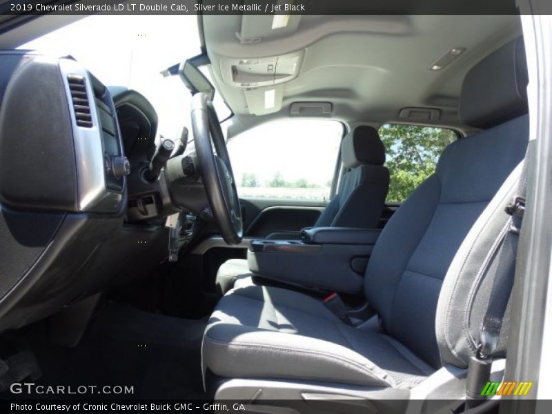 Silver Ice Metallic / Jet Black 2019 Chevrolet Silverado LD LT Double Cab