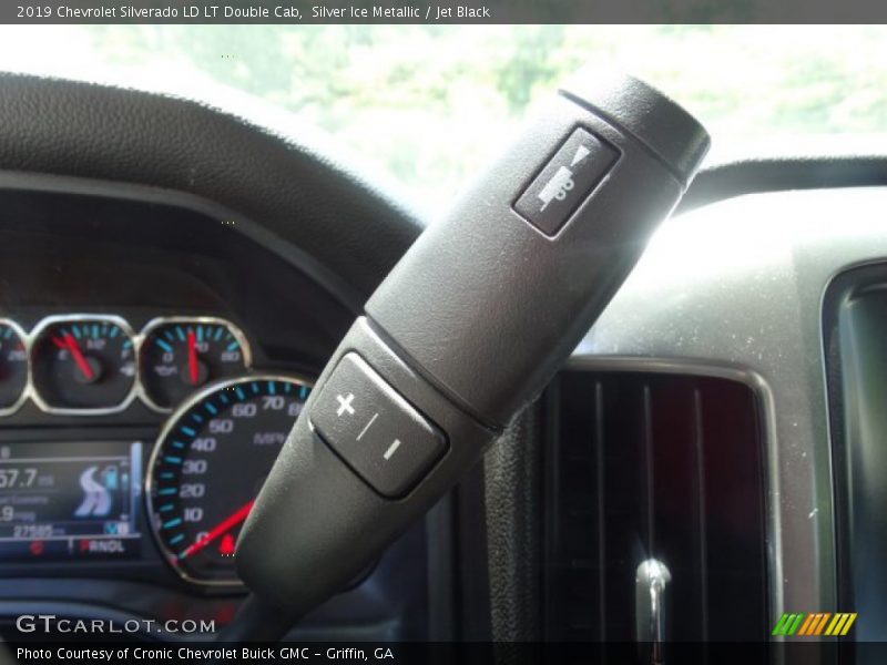 Silver Ice Metallic / Jet Black 2019 Chevrolet Silverado LD LT Double Cab