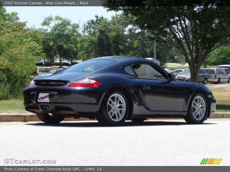Atlas Grey Metallic / Black 2007 Porsche Cayman