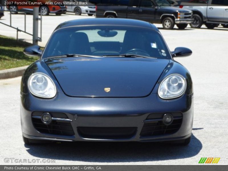 Atlas Grey Metallic / Black 2007 Porsche Cayman