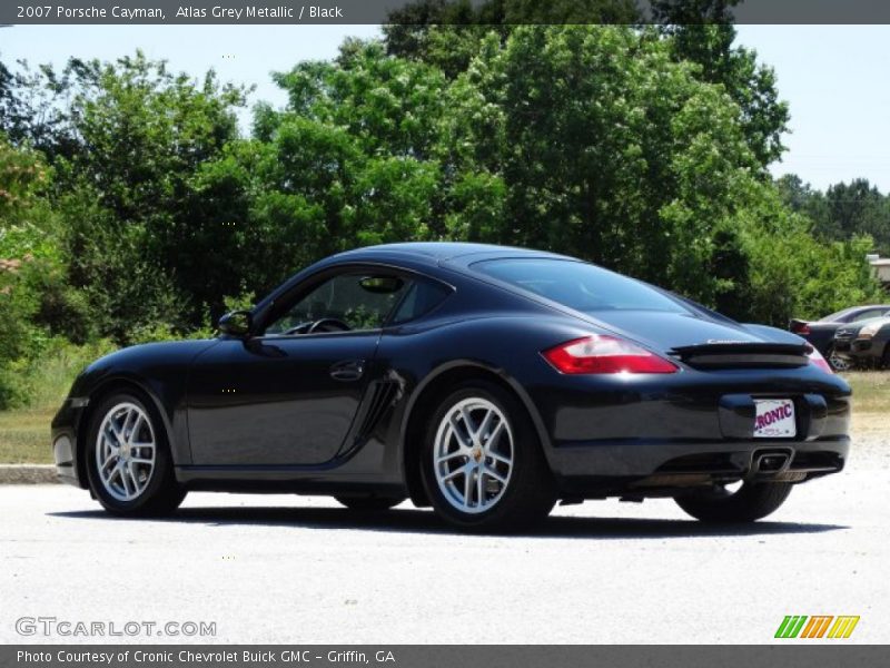 Atlas Grey Metallic / Black 2007 Porsche Cayman