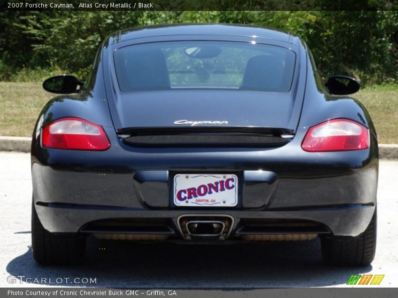 Atlas Grey Metallic / Black 2007 Porsche Cayman