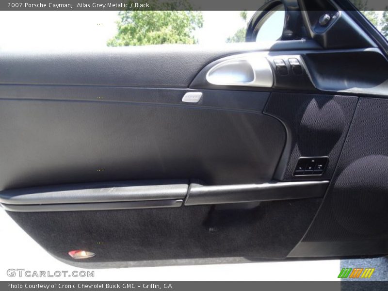 Atlas Grey Metallic / Black 2007 Porsche Cayman