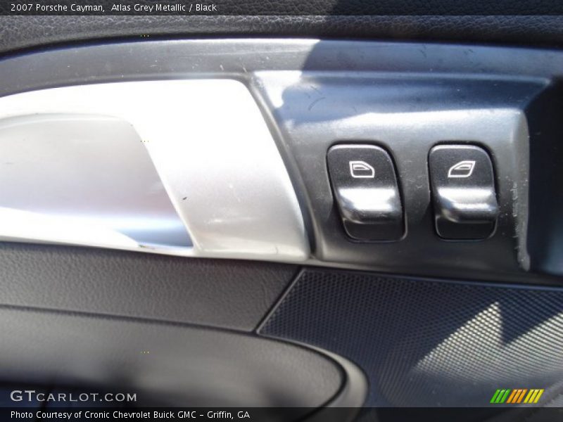 Atlas Grey Metallic / Black 2007 Porsche Cayman