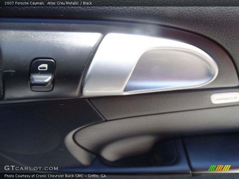 Atlas Grey Metallic / Black 2007 Porsche Cayman