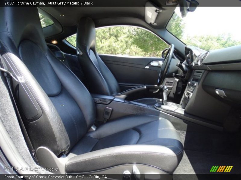 Atlas Grey Metallic / Black 2007 Porsche Cayman