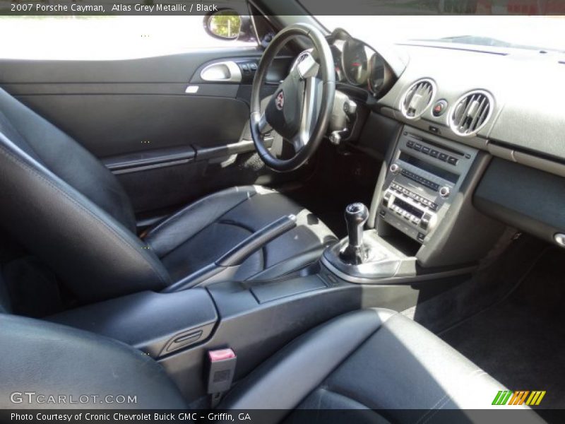 Atlas Grey Metallic / Black 2007 Porsche Cayman