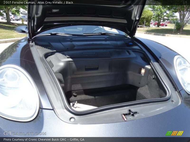 Atlas Grey Metallic / Black 2007 Porsche Cayman