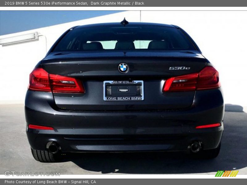 Dark Graphite Metallic / Black 2019 BMW 5 Series 530e iPerformance Sedan