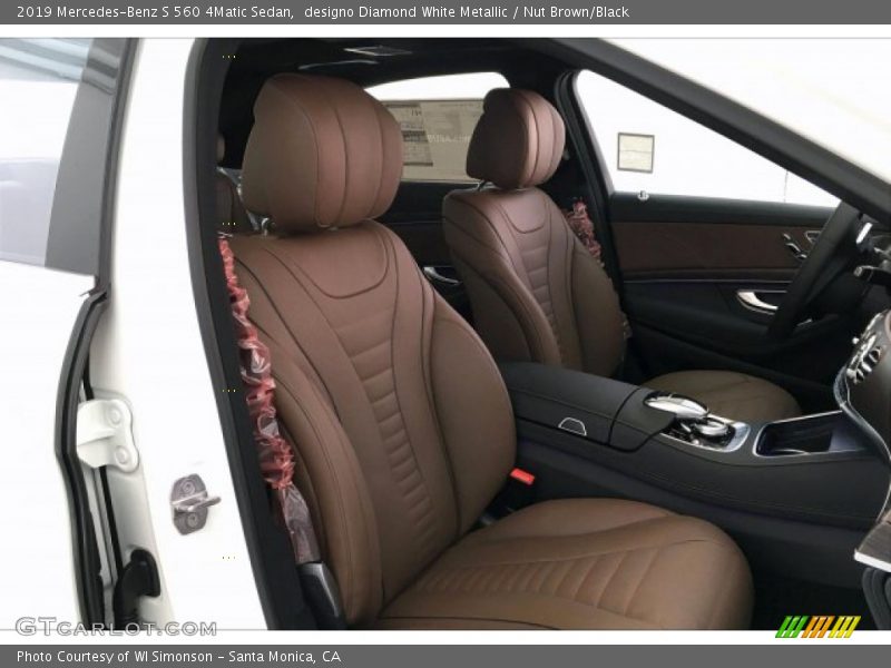 Front Seat of 2019 S 560 4Matic Sedan