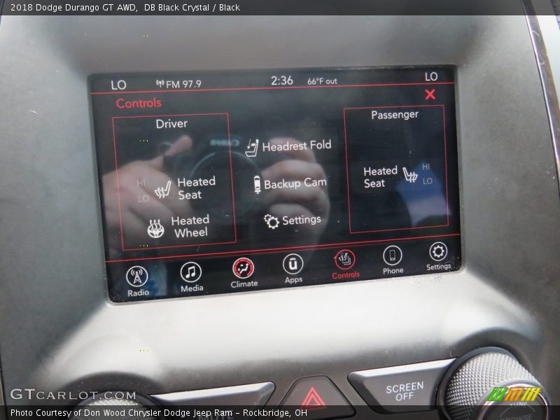 DB Black Crystal / Black 2018 Dodge Durango GT AWD