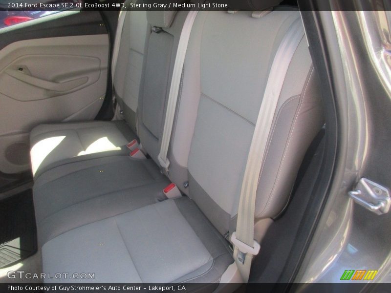 Sterling Gray / Medium Light Stone 2014 Ford Escape SE 2.0L EcoBoost 4WD