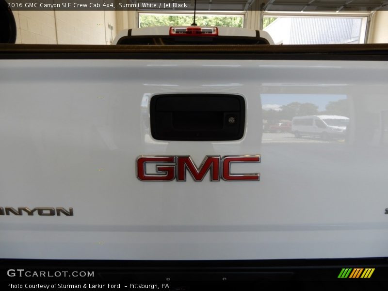 Summit White / Jet Black 2016 GMC Canyon SLE Crew Cab 4x4