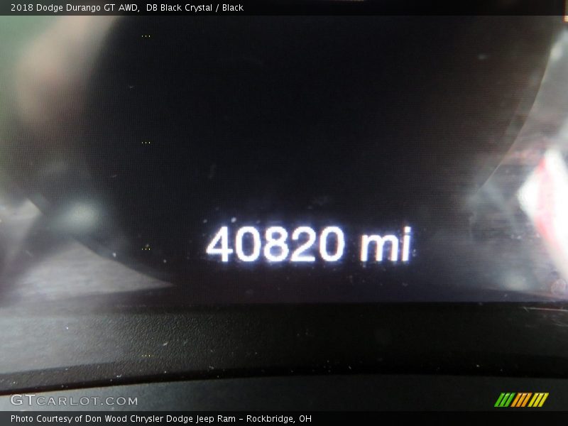 DB Black Crystal / Black 2018 Dodge Durango GT AWD