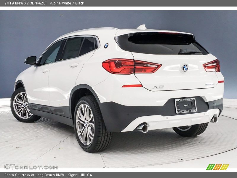 Alpine White / Black 2019 BMW X2 sDrive28i