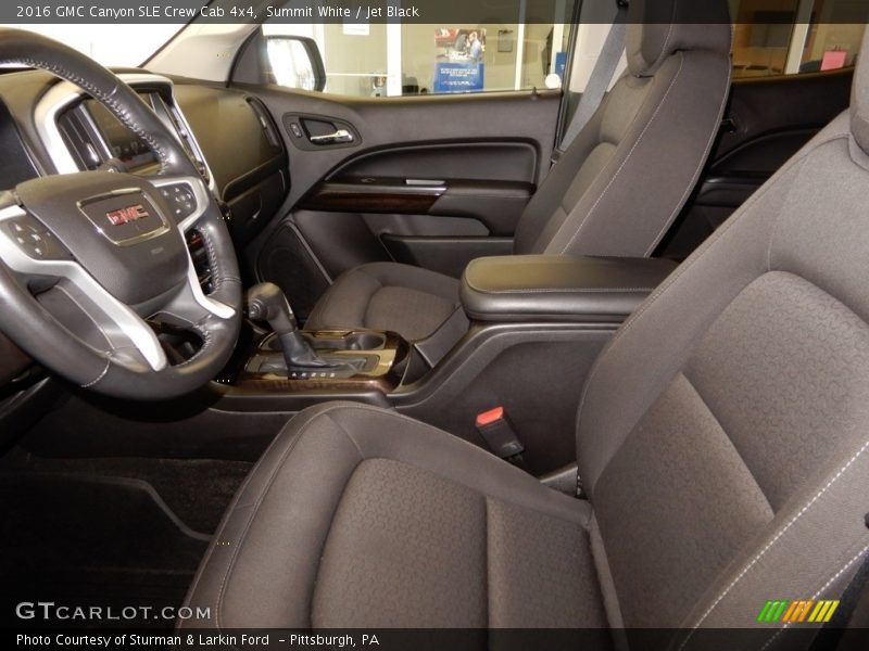 Summit White / Jet Black 2016 GMC Canyon SLE Crew Cab 4x4