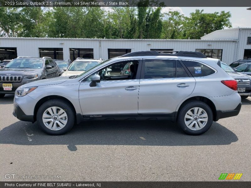 Ice Silver Metallic / Slate Black 2019 Subaru Outback 2.5i Premium