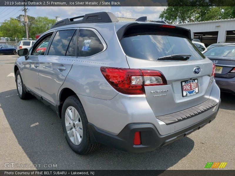 Ice Silver Metallic / Slate Black 2019 Subaru Outback 2.5i Premium