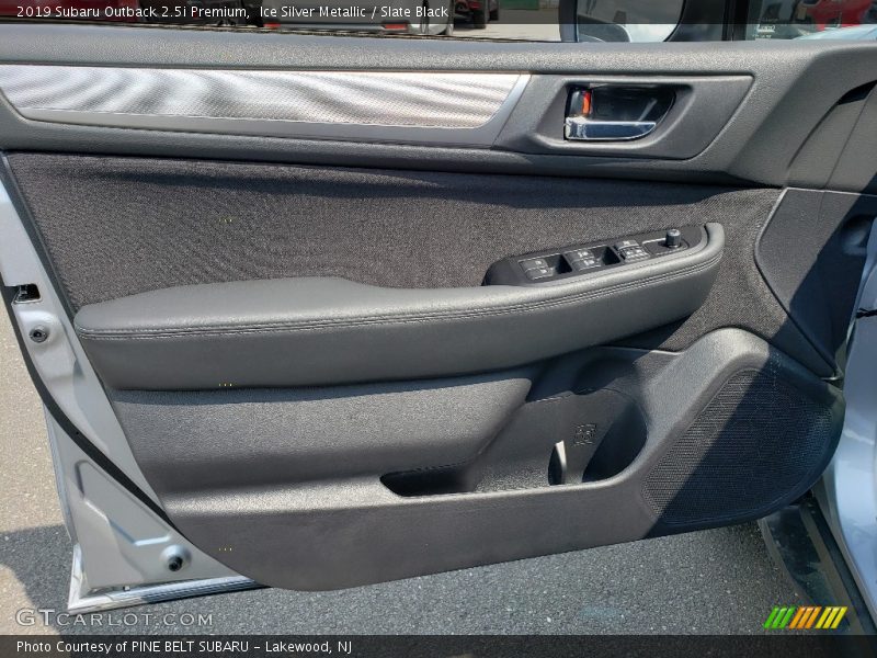 Ice Silver Metallic / Slate Black 2019 Subaru Outback 2.5i Premium