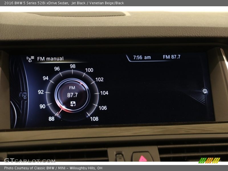 Jet Black / Venetian Beige/Black 2016 BMW 5 Series 528i xDrive Sedan