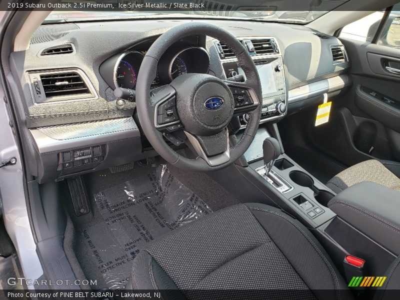 Ice Silver Metallic / Slate Black 2019 Subaru Outback 2.5i Premium