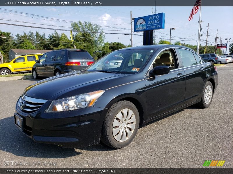 Crystal Black Pearl / Ivory 2011 Honda Accord LX Sedan