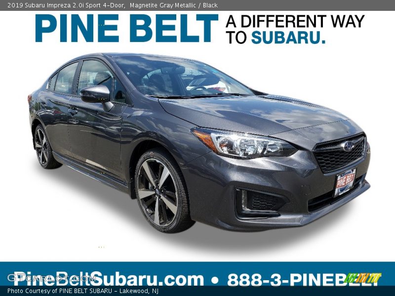Magnetite Gray Metallic / Black 2019 Subaru Impreza 2.0i Sport 4-Door