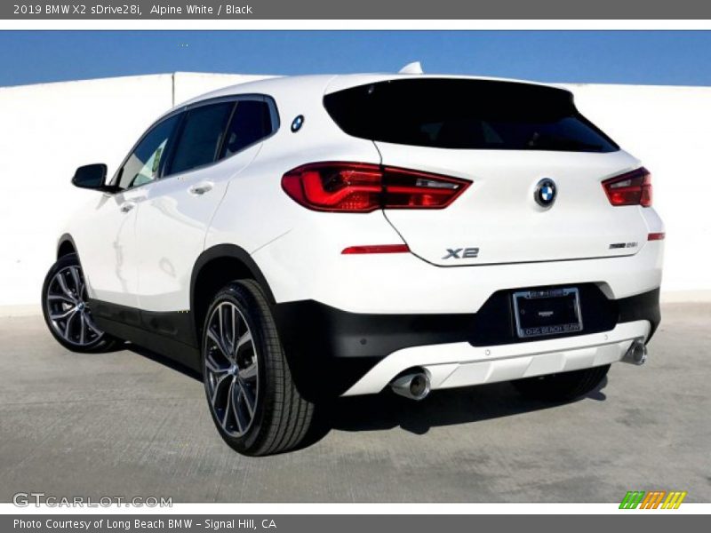 Alpine White / Black 2019 BMW X2 sDrive28i