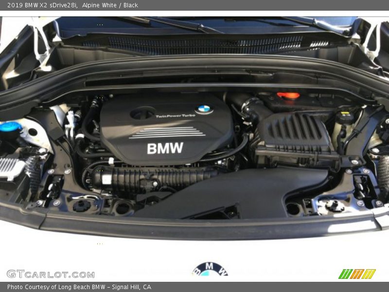 Alpine White / Black 2019 BMW X2 sDrive28i