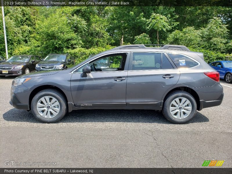Magnetite Gray Metallic / Slate Black 2019 Subaru Outback 2.5i Premium