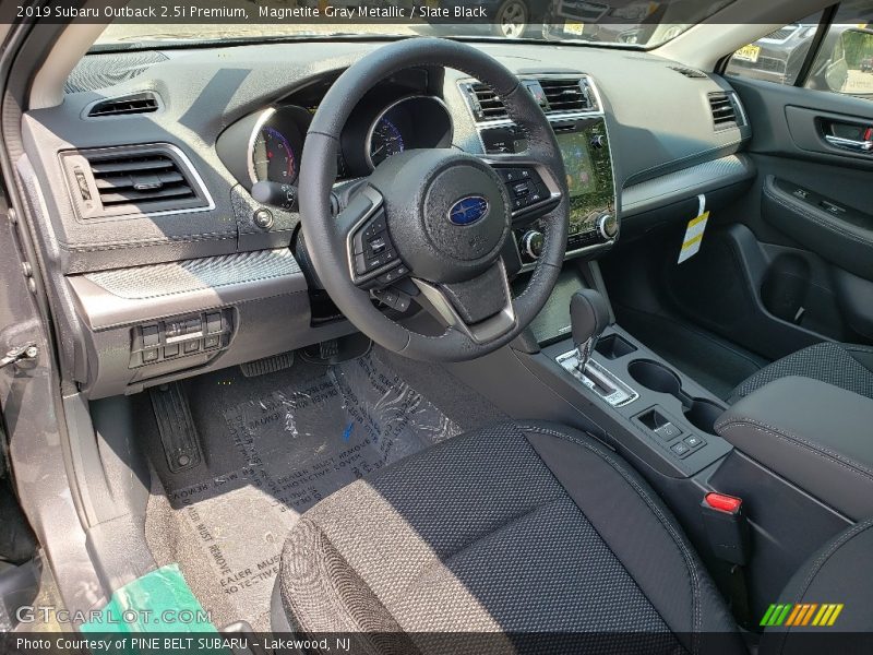 Magnetite Gray Metallic / Slate Black 2019 Subaru Outback 2.5i Premium
